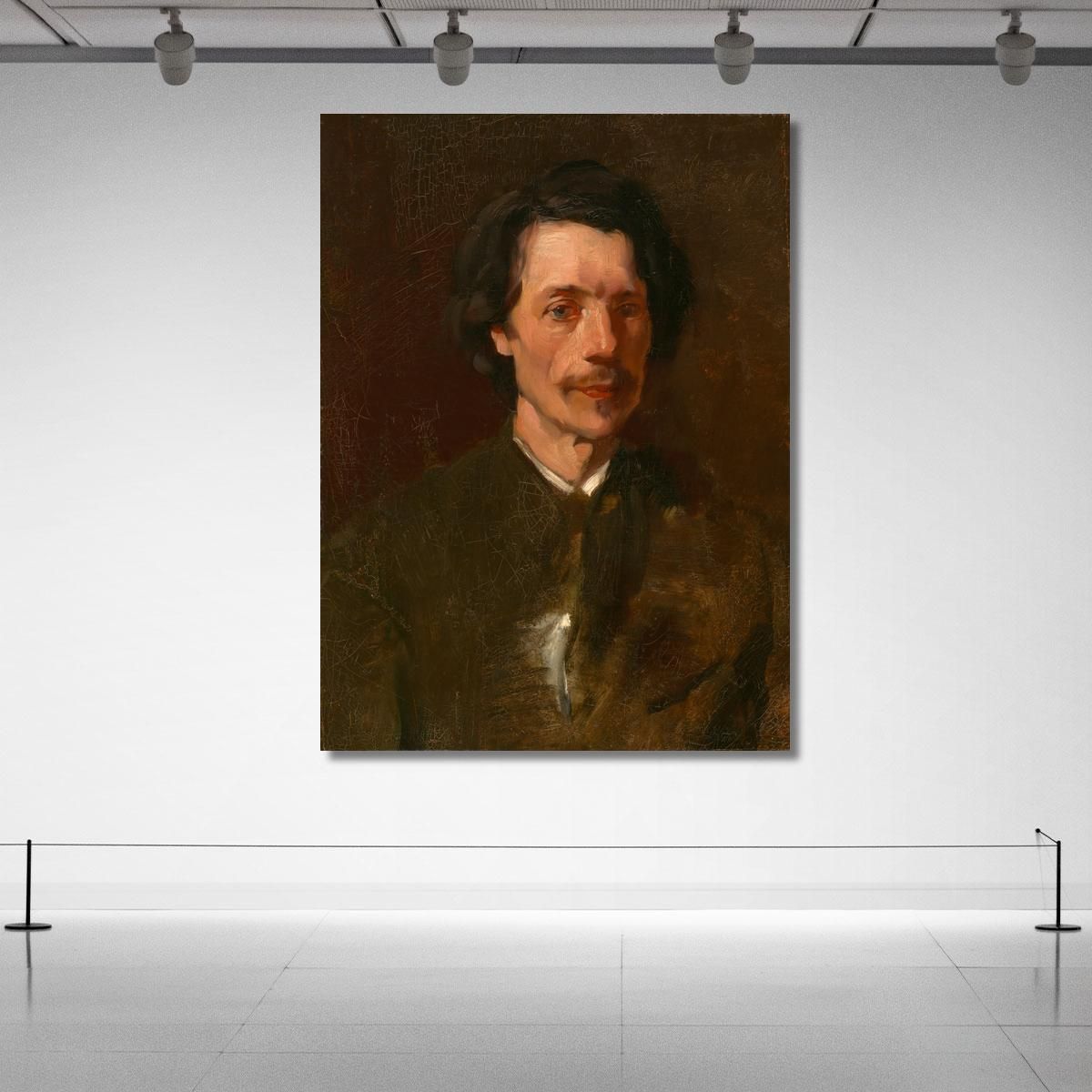 Walter Shirlaw Frank Duveneck fdu27 canvas print 