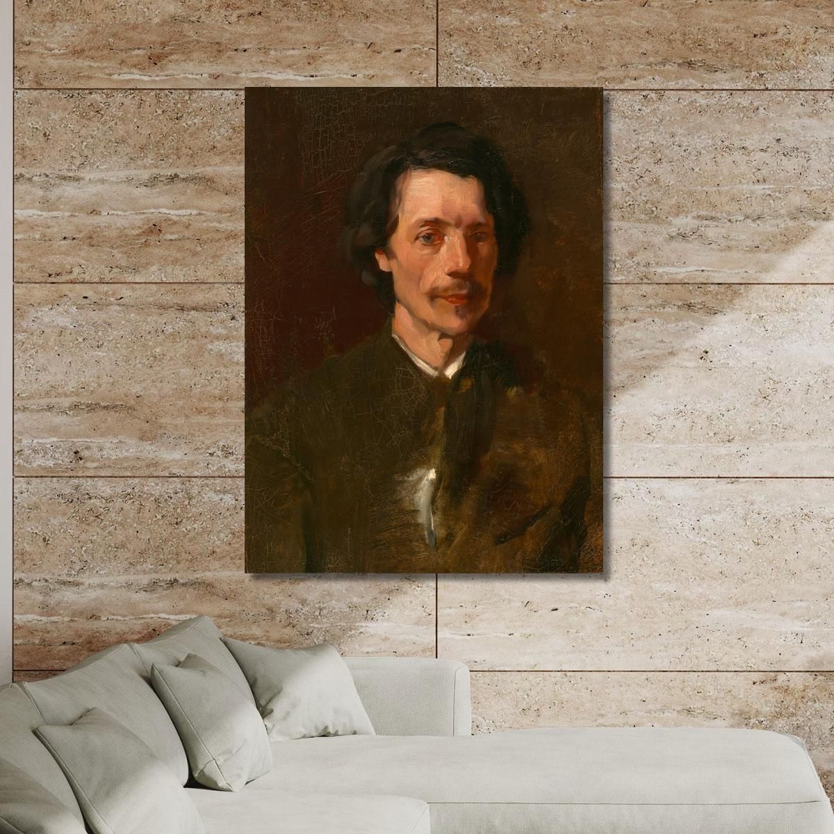 Walter Shirlaw Frank Duveneck fdu27 canvas print 