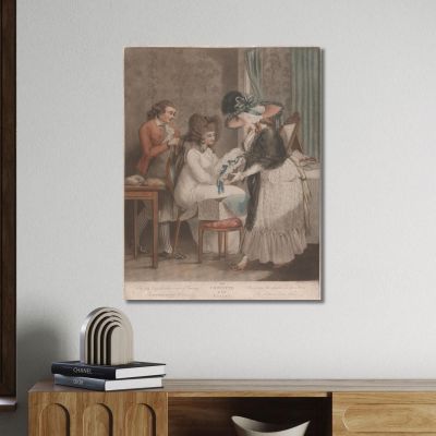 The Coquette At Her Toilet George Morland gmo40 canvas print 