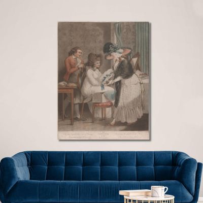 The Coquette At Her Toilet George Morland gmo40 canvas print 