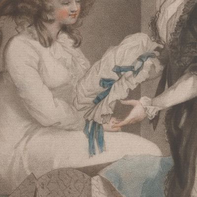 The Coquette At Her Toilet George Morland gmo40 canvas print
