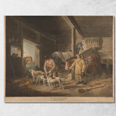 The First Of September Morning George Morland gmo43 canvas print 