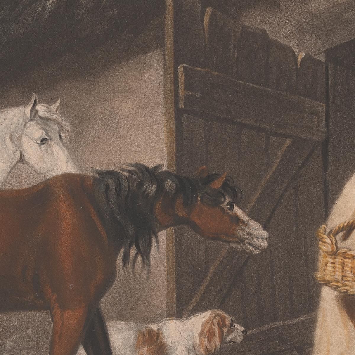 The Horse Feeder George Morland gmo45 canvas print