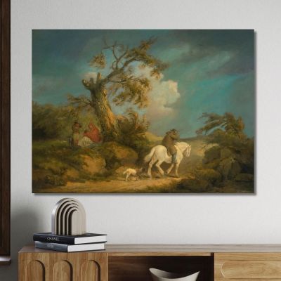The Storm George Morland gmo51 canvas print 