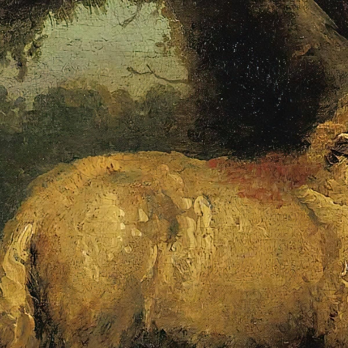 Two Sheep In A Landscape George Morland gmo54 canvas print