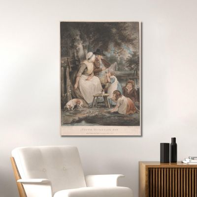 Youth Diverting Age George Morland gmo58 canvas print 