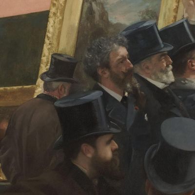 A Session Of The Painting Jury Henri Gervex hgr1 canvas print