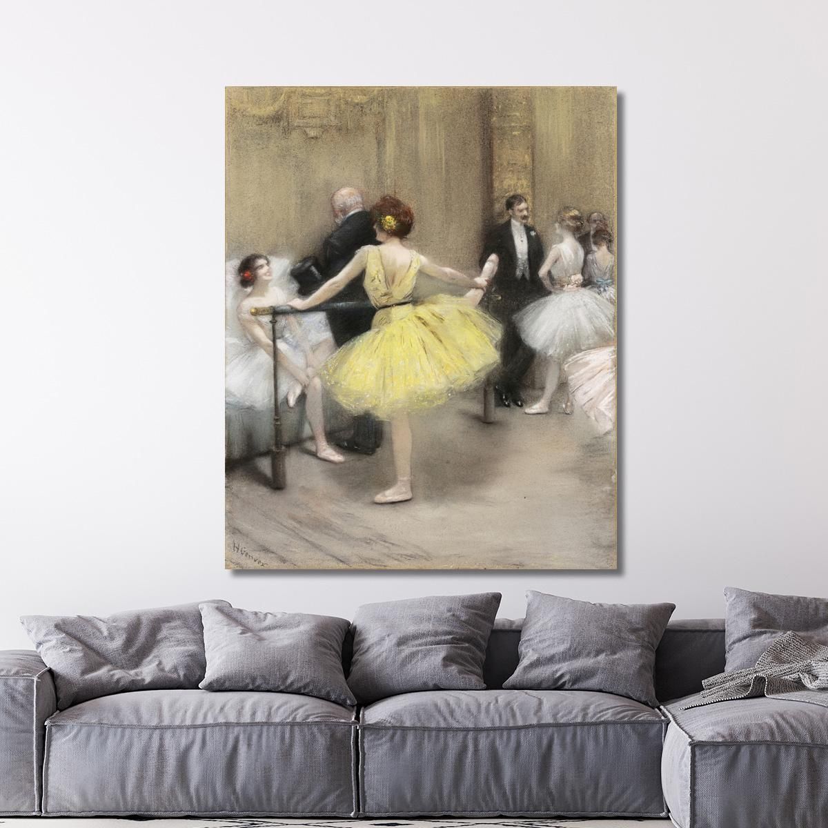 Ballerinas Henri Gervex hgr6 canvas print 