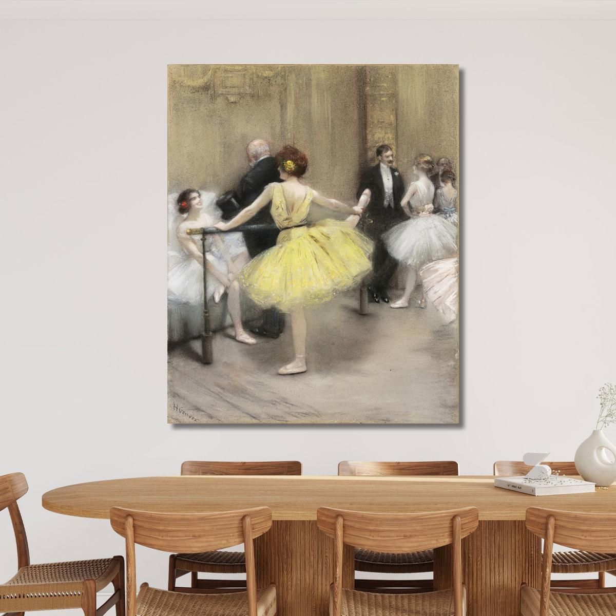 Ballerinas Henri Gervex hgr6 canvas print 