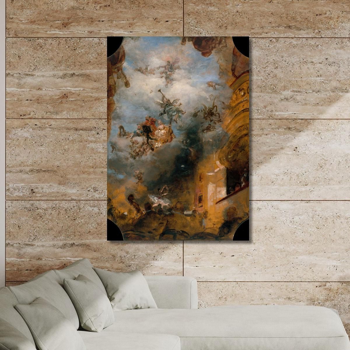 Music Through The Ages Henri Gervex hgr16 canvas print 