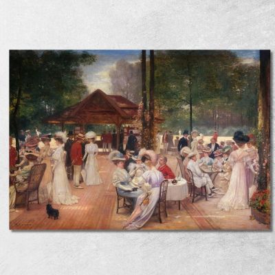The Circle Of The Île De Puteaux Henri Gervex hgr20 canvas print 