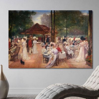The Circle Of The Île De Puteaux Henri Gervex hgr20 canvas print 