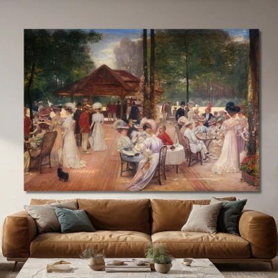 The Circle Of The Île De Puteaux Henri Gervex hgr20 canvas print 
