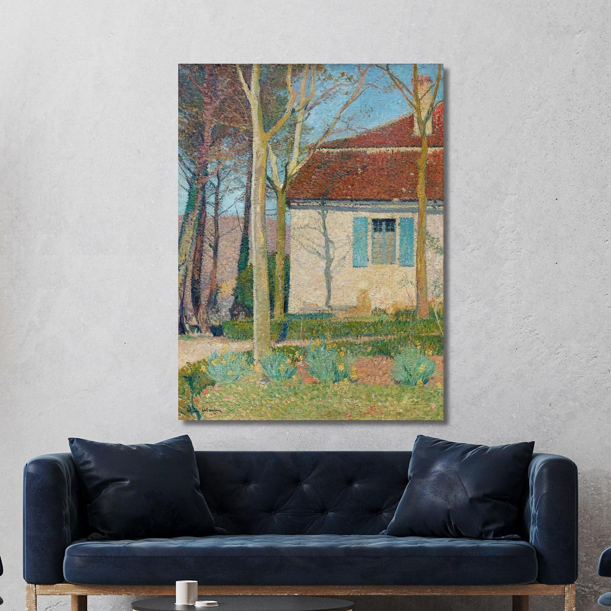Corner Of A House Henri Martin hmt19 canvas print 