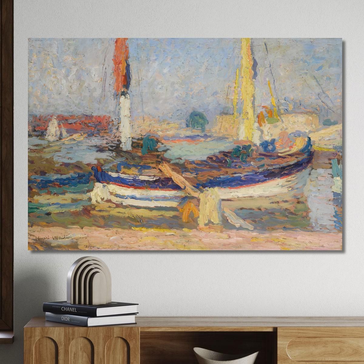 The Boat Henri Martin hmt33 canvas print 