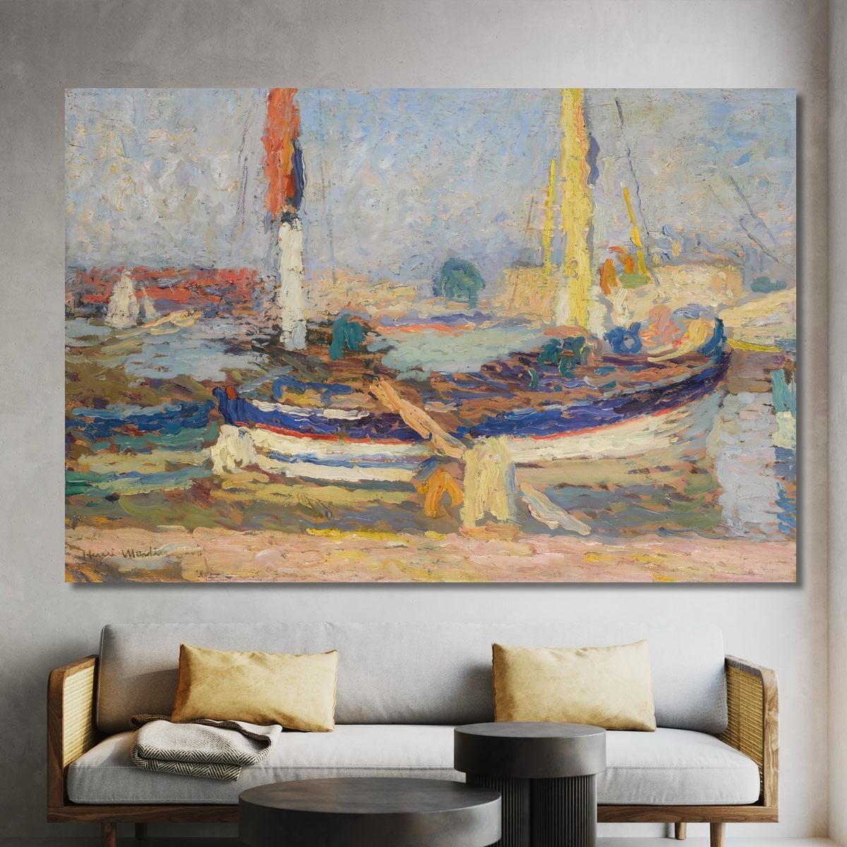 The Boat Henri Martin hmt33 canvas print 