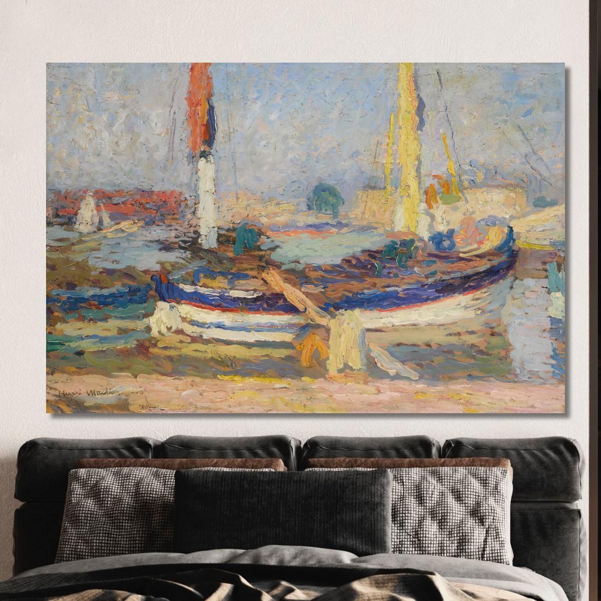 The Boat Henri Martin hmt33 canvas print 