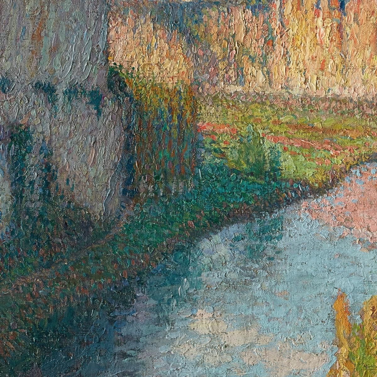 The Lot Valley Near Saint-Cirq-Lapopie Henri Martin hmt40 canvas print