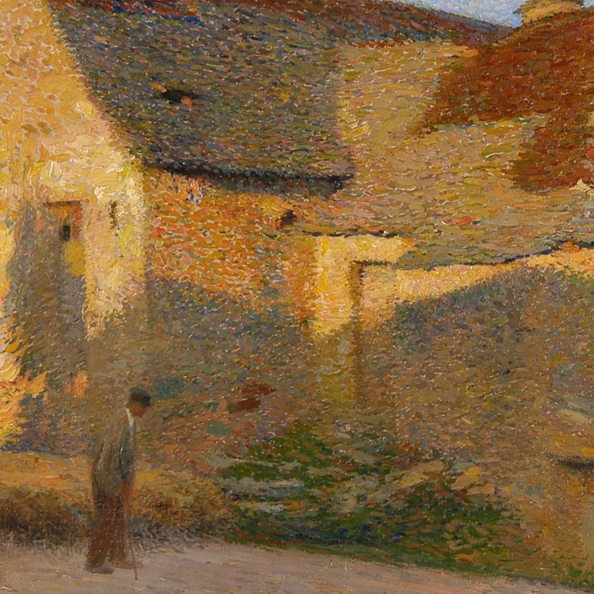 The Old House In The Last Rays Henri Martin hmt42 canvas print