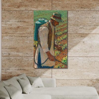 The Sulfater (Study For 'The Sulfating') Henri Martin hmt52 canvas print 