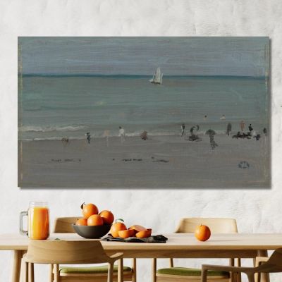 Coast Scene Bathers James Abbott McNeill Whistler jam30 canvas print 