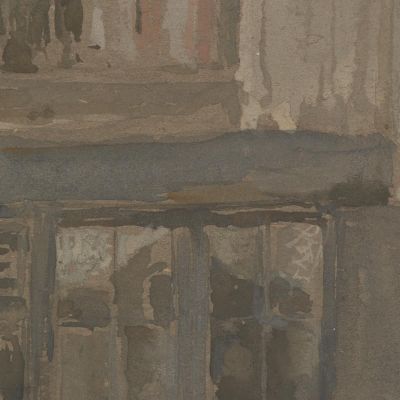 Facade Of A House James Abbott McNeill Whistler jam35 canvas print