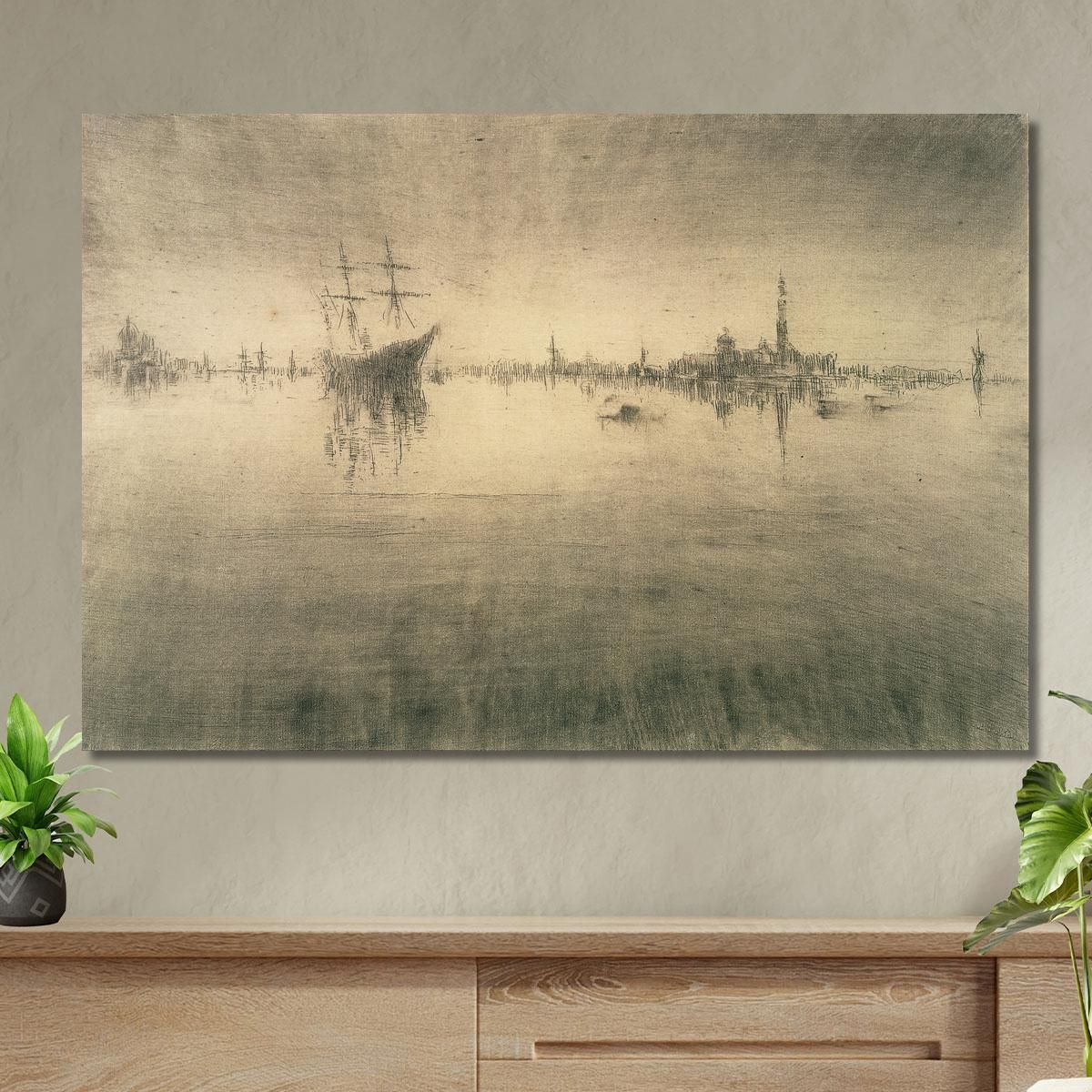 Nocturne James Abbott McNeill Whistler jam68 canvas print 