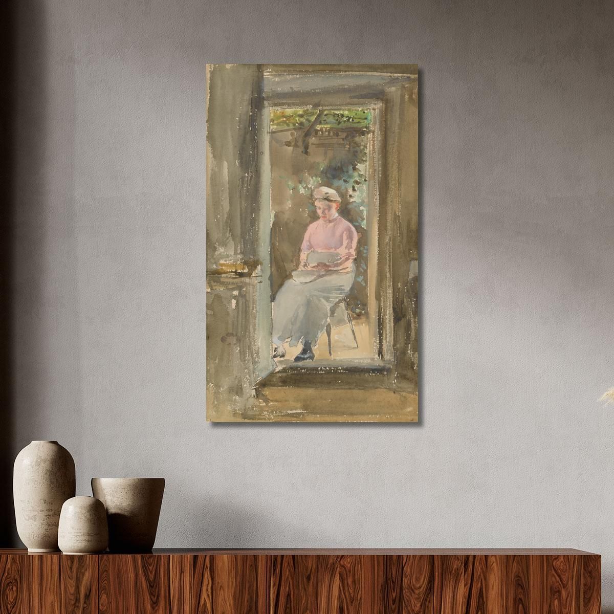 Pink Note Shelling Peas James Abbott McNeill Whistler jam81 canvas print 
