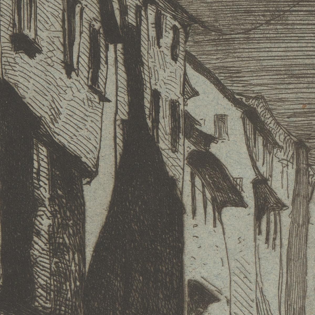 Street At Saverne James Abbott McNeill Whistler jam103 canvas print