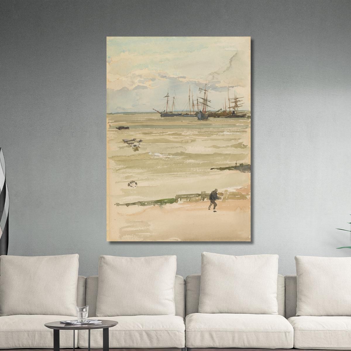 The Anchorage James Abbott McNeill Whistler jam110 canvas print 