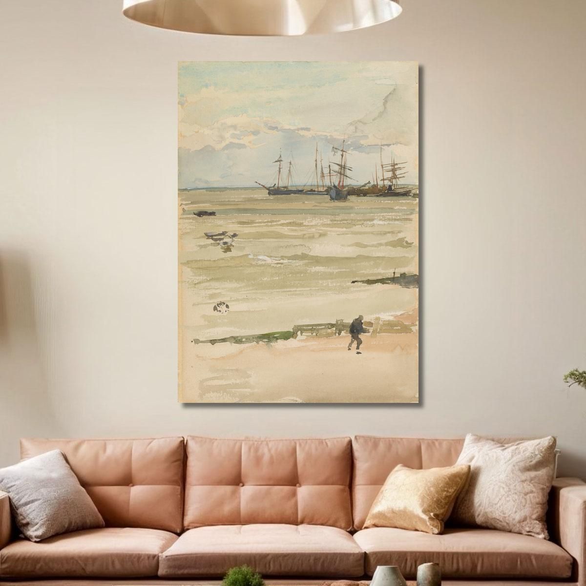 The Anchorage James Abbott McNeill Whistler jam110 canvas print 