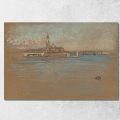 The Church Of San Giorgio Maggiore James Abbott McNeill Whistler jam117 canvas print 