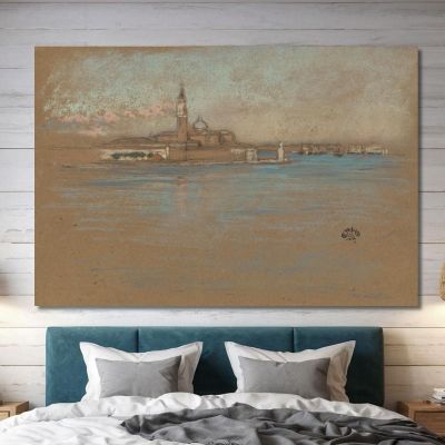 The Church Of San Giorgio Maggiore James Abbott McNeill Whistler jam117 canvas print 