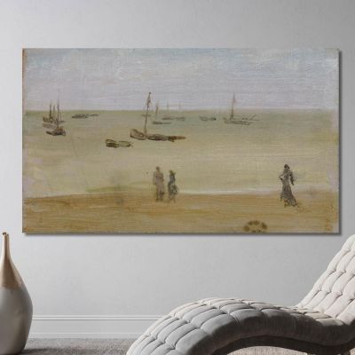 The Seashore James Abbott McNeill Whistler jam136 canvas print 