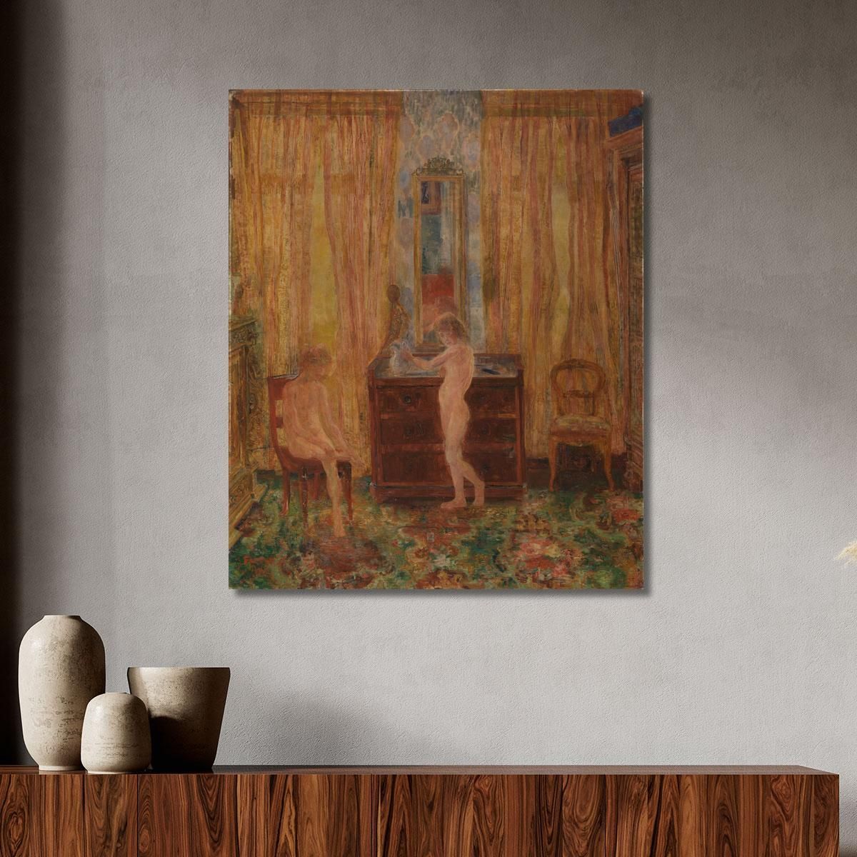 Children At Their Morning Toilet James Ensor jen10 canvas print 