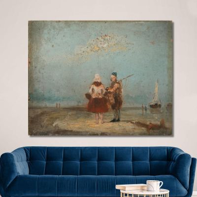 Fisher Couple James Ensor jen49 canvas print 