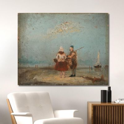 Fisher Couple James Ensor jen49 canvas print 