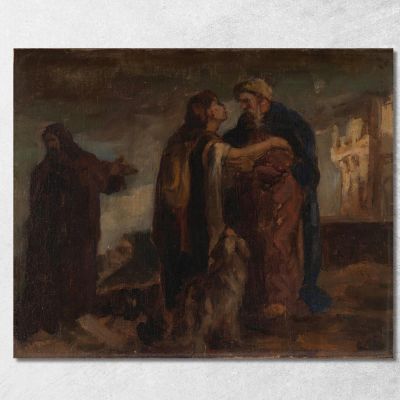 Return Of The Prodigal Son James Ensor jen80 canvas print 