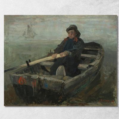 The Rower James Ensor jen106 canvas print 