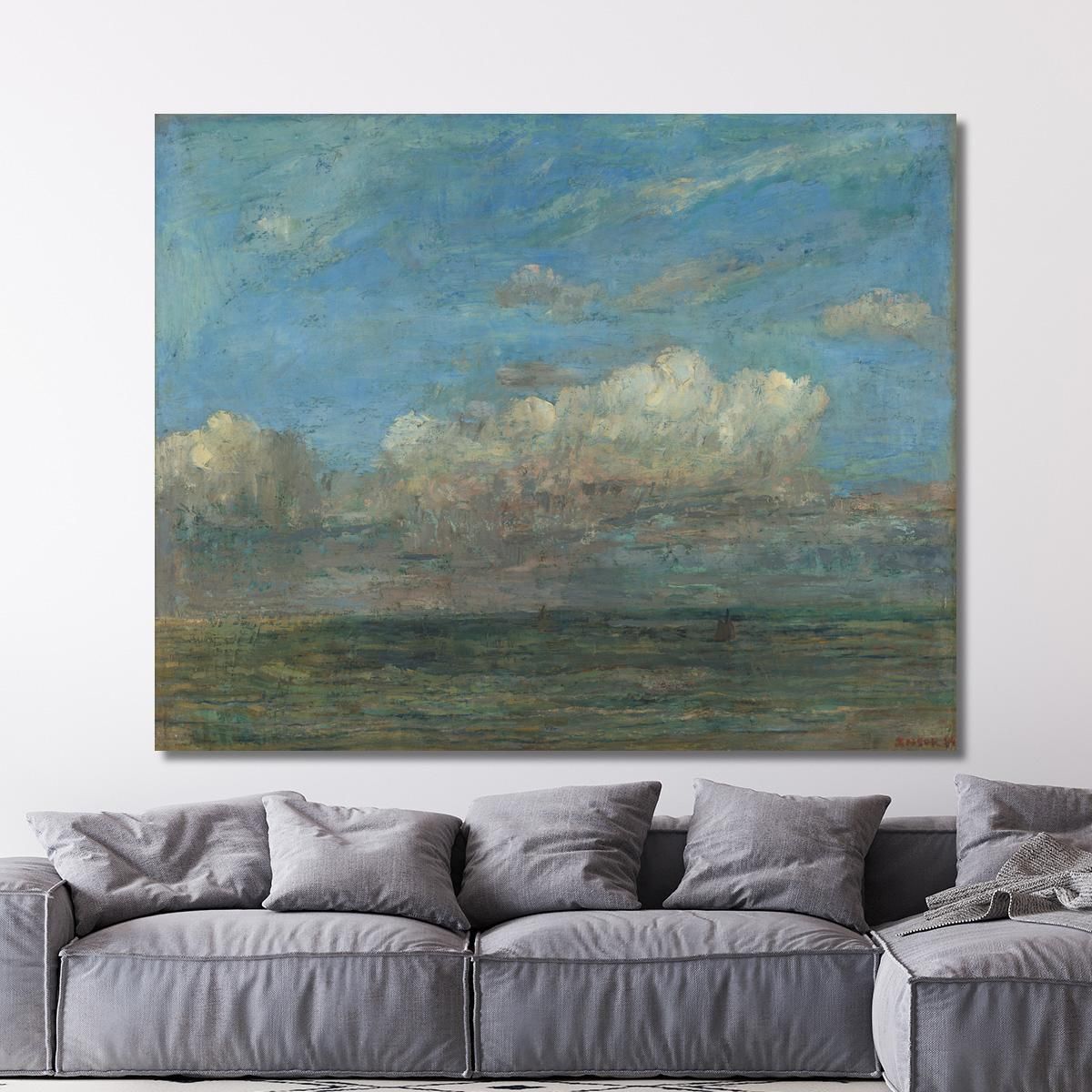 The White Cloud James Ensor jen112 canvas print 