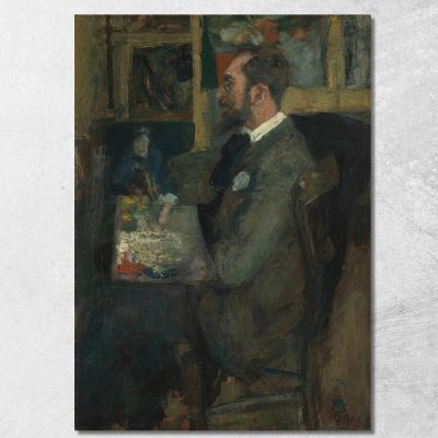 Theo Hannon James Ensor jen113 canvas print 