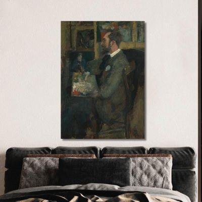 Theo Hannon James Ensor jen113 canvas print 