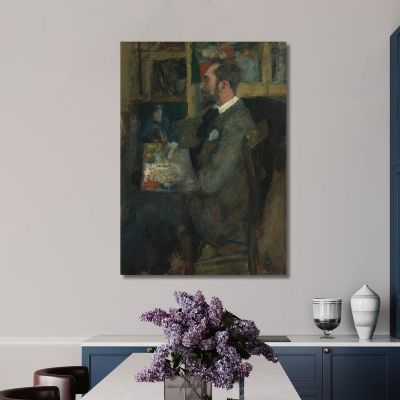 Theo Hannon James Ensor jen113 canvas print 