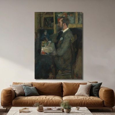 Theo Hannon James Ensor jen113 canvas print 