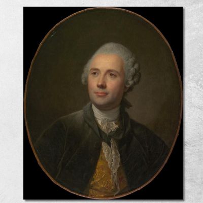 Jean Jacques Caffieri Jean-Baptiste Greuze jbg28 canvas print 