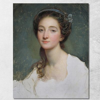 Portrait Of A Woman 2 Jean-Baptiste Greuze jbg45 canvas print 