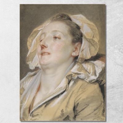 The Well-Loved Mother Jean-Baptiste Greuze jbg72 canvas print 