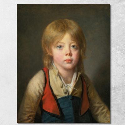 Young Peasant Boy Jean-Baptiste Greuze jbg77 canvas print 
