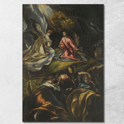 Agony In The Garden El Greco (Domenikos Theotokopoulos) egr1 canvas print 