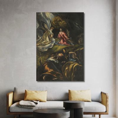 Agony In The Garden El Greco (Domenikos Theotokopoulos) egr1 canvas print 